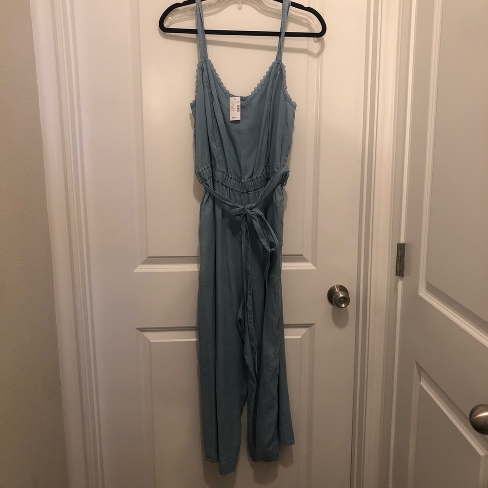 Maurices Chambray jumpsuit